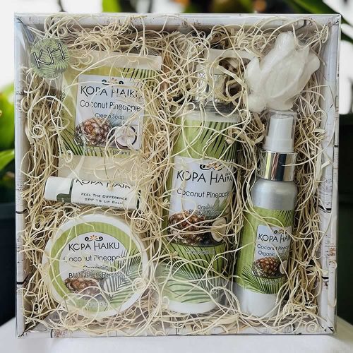 Coconut Pineapple Boxed Gift Set